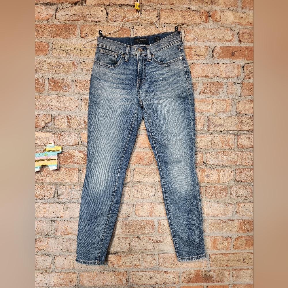 Lucky Brand Mid-Rise Skinny Jeans